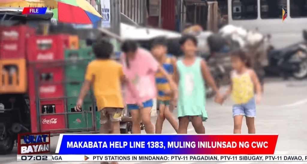#UlatBayan | Makabata Helpline 1383, muling inilunsad ng CWC