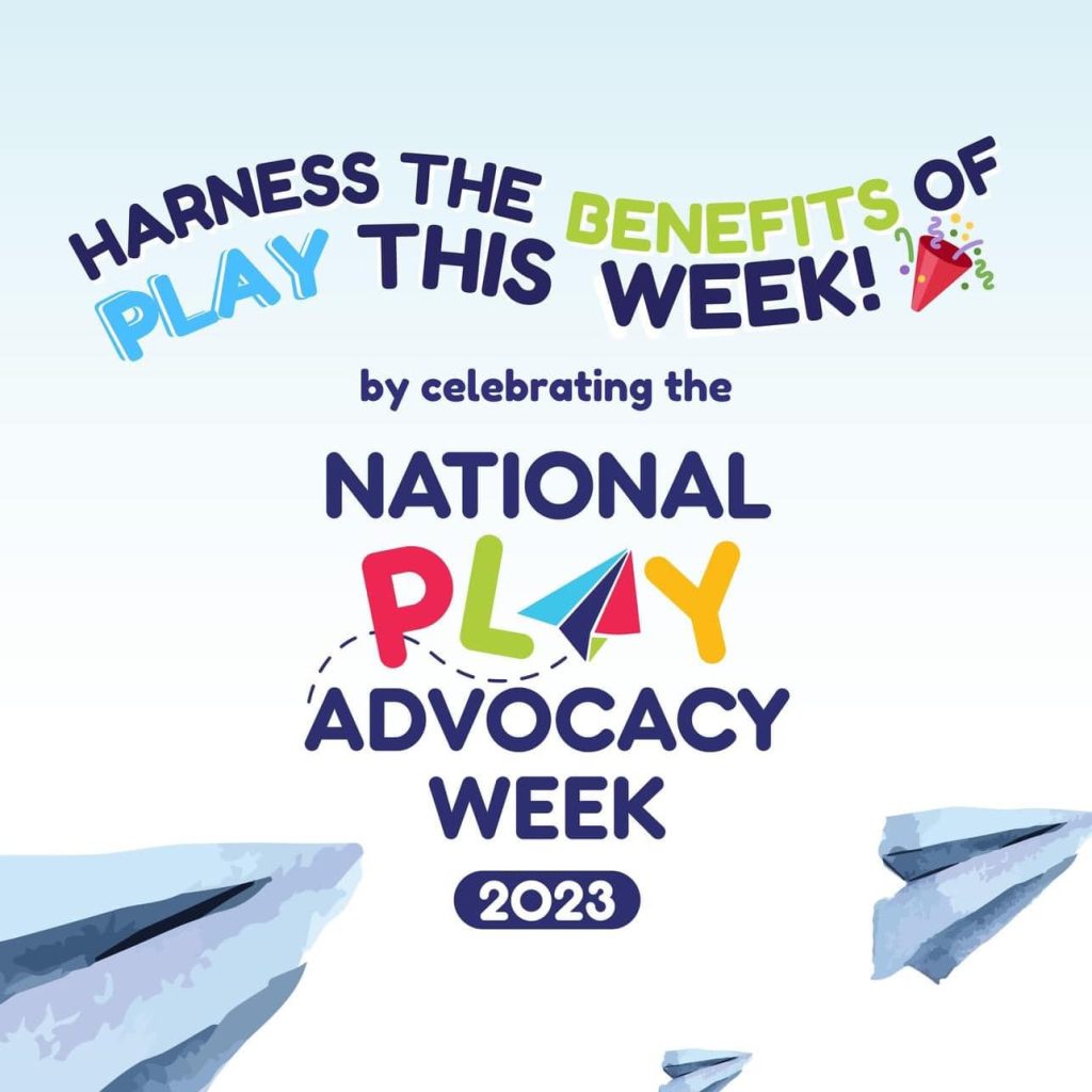 Play is fundamental to children’s holistic health and development! Harness its benefits by celebrating the #NPAW2023 this November!