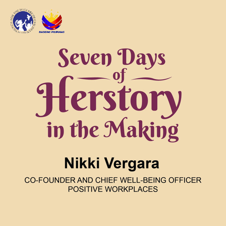 In celebration of Girl Child Week, get to know Ms. Nikki Vergara, who promotes well-being in the workplace.