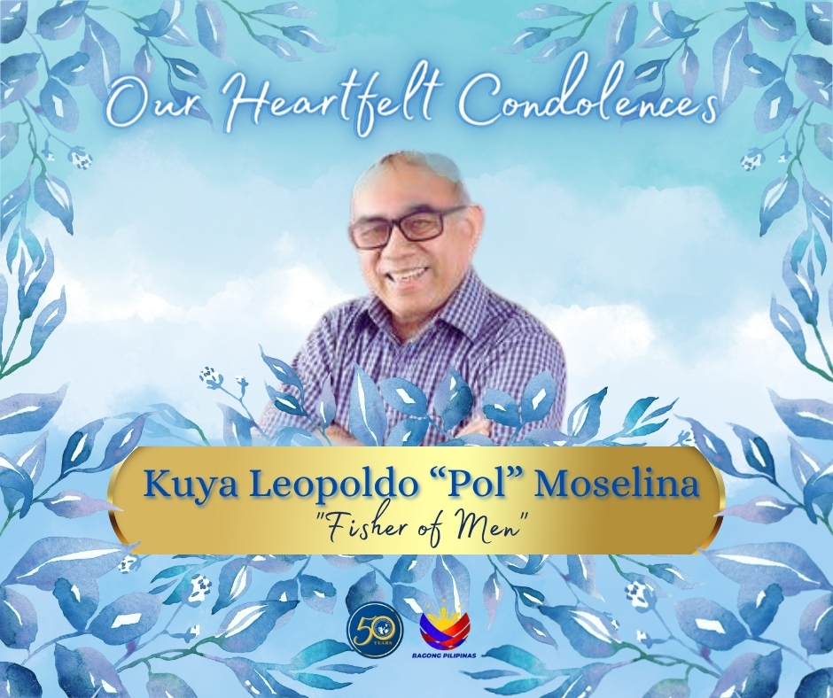 It is with deep sorrow that we announce the passing of Mr. Leopoldo “Pol” Moselina.