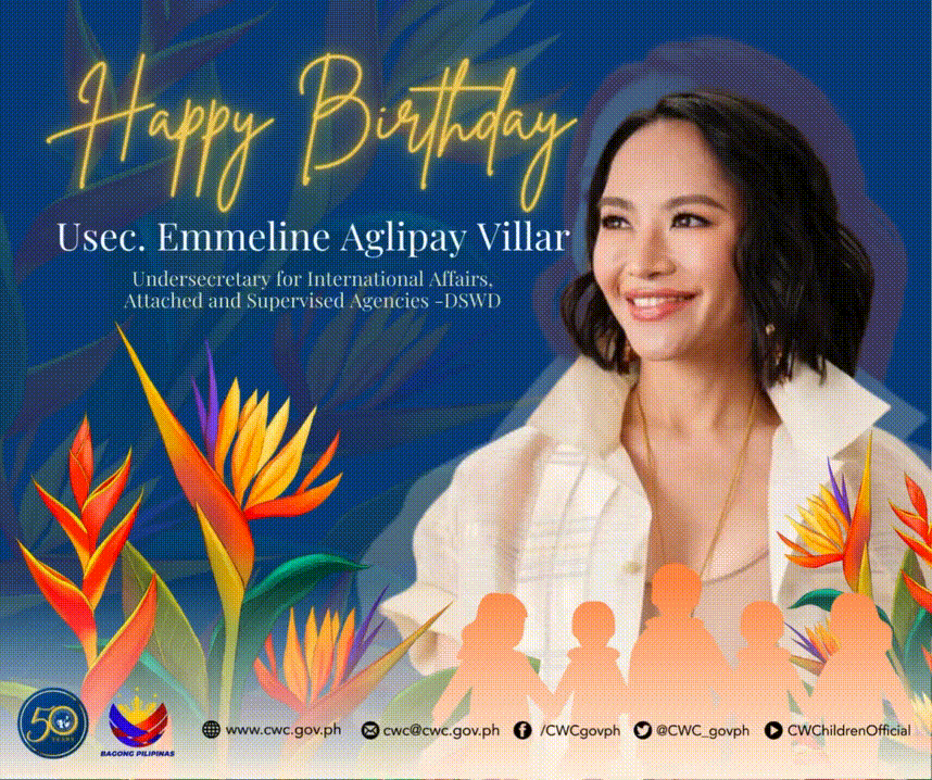 Wishing a wonderful birthday to our hardworking and passionate Undersecretary Emmeline Aglipay Villar! 🎉